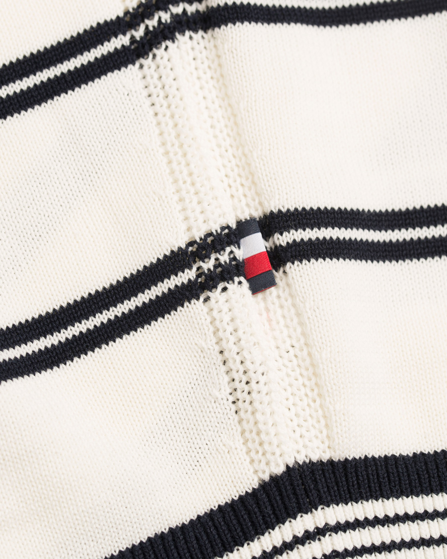 Heren | Truien | Tommy Hilfiger | Hendrics Stripe Knitted Crew Neck Snow White