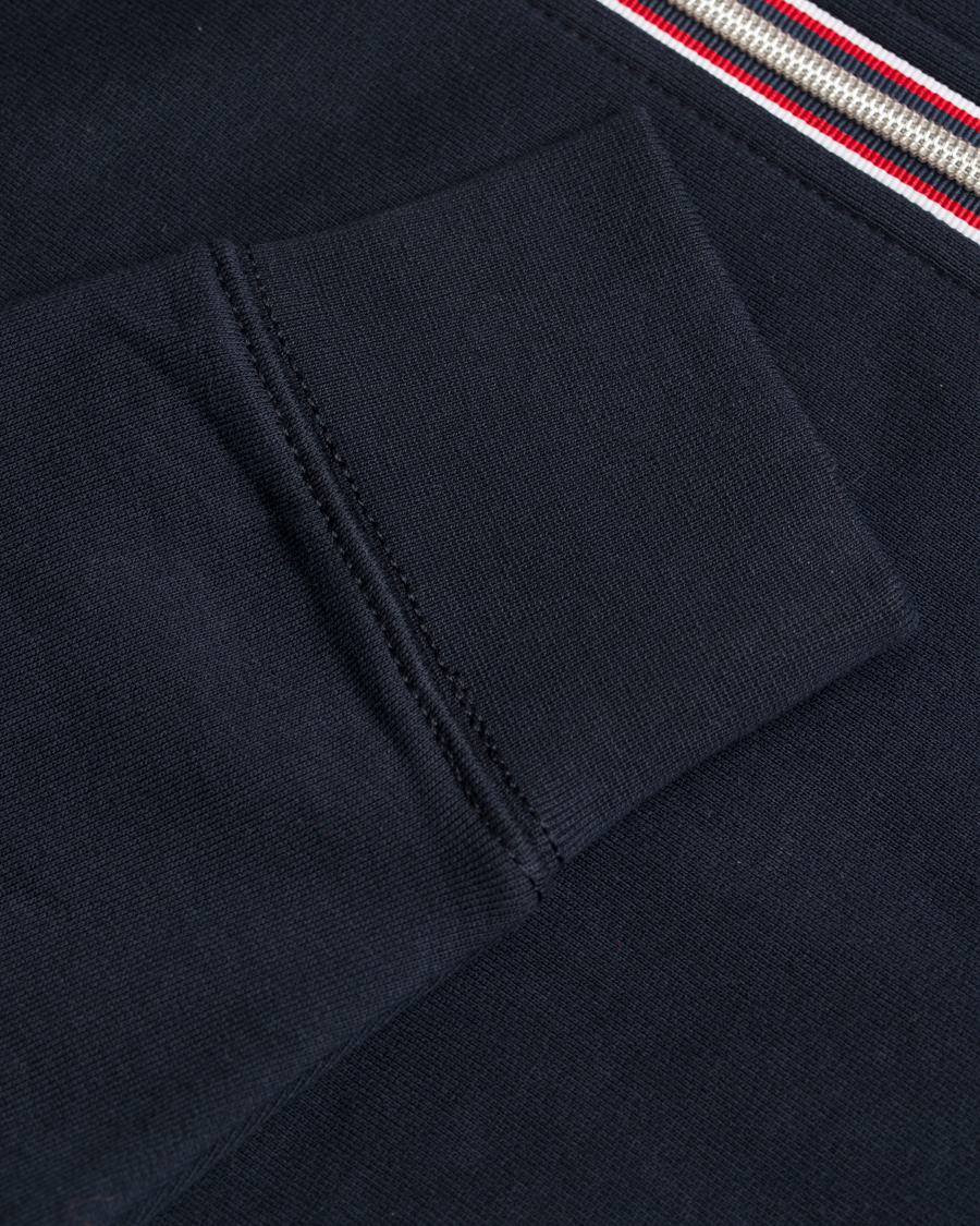 Heren | Truien | Tommy Hilfiger | Basic Zip Trough Hoodie Midnight