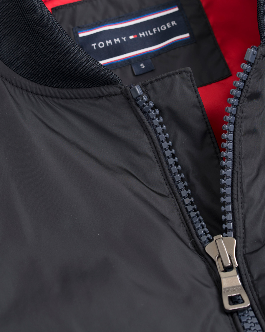 Heren | Jassen | Tommy Hilfiger | Classic Nylon Bomber Jacket Midnight