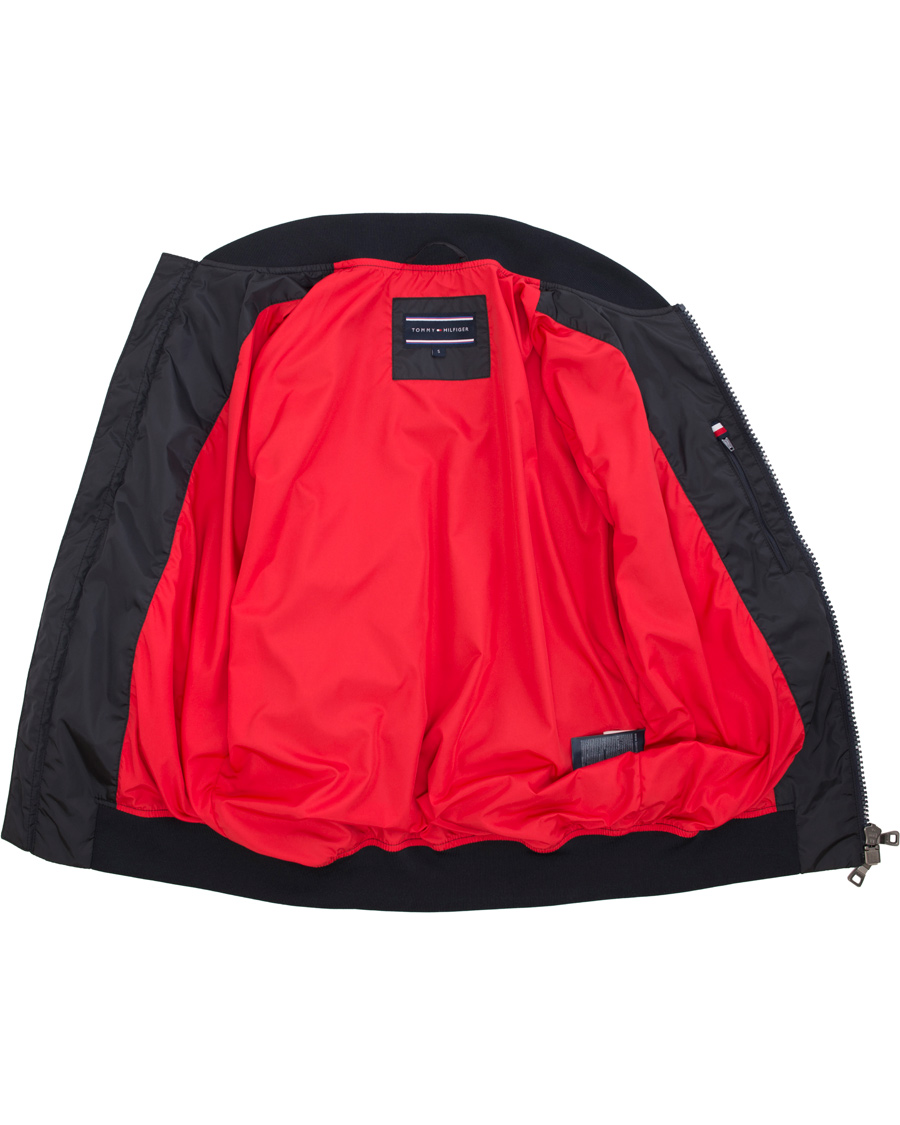Heren | Jassen | Tommy Hilfiger | Classic Nylon Bomber Jacket Midnight