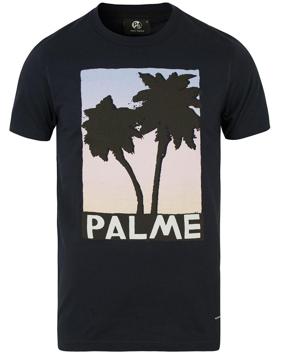 Heren | T-shirts | PS Paul Smith | Palme T-shirt Navy