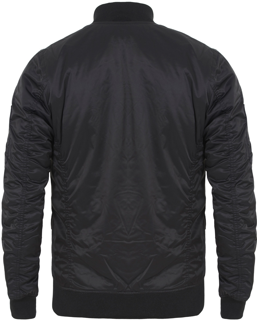 Heren | Jassen | J.Lindeberg | Rafe 72 Bomber Satin Jacket Black