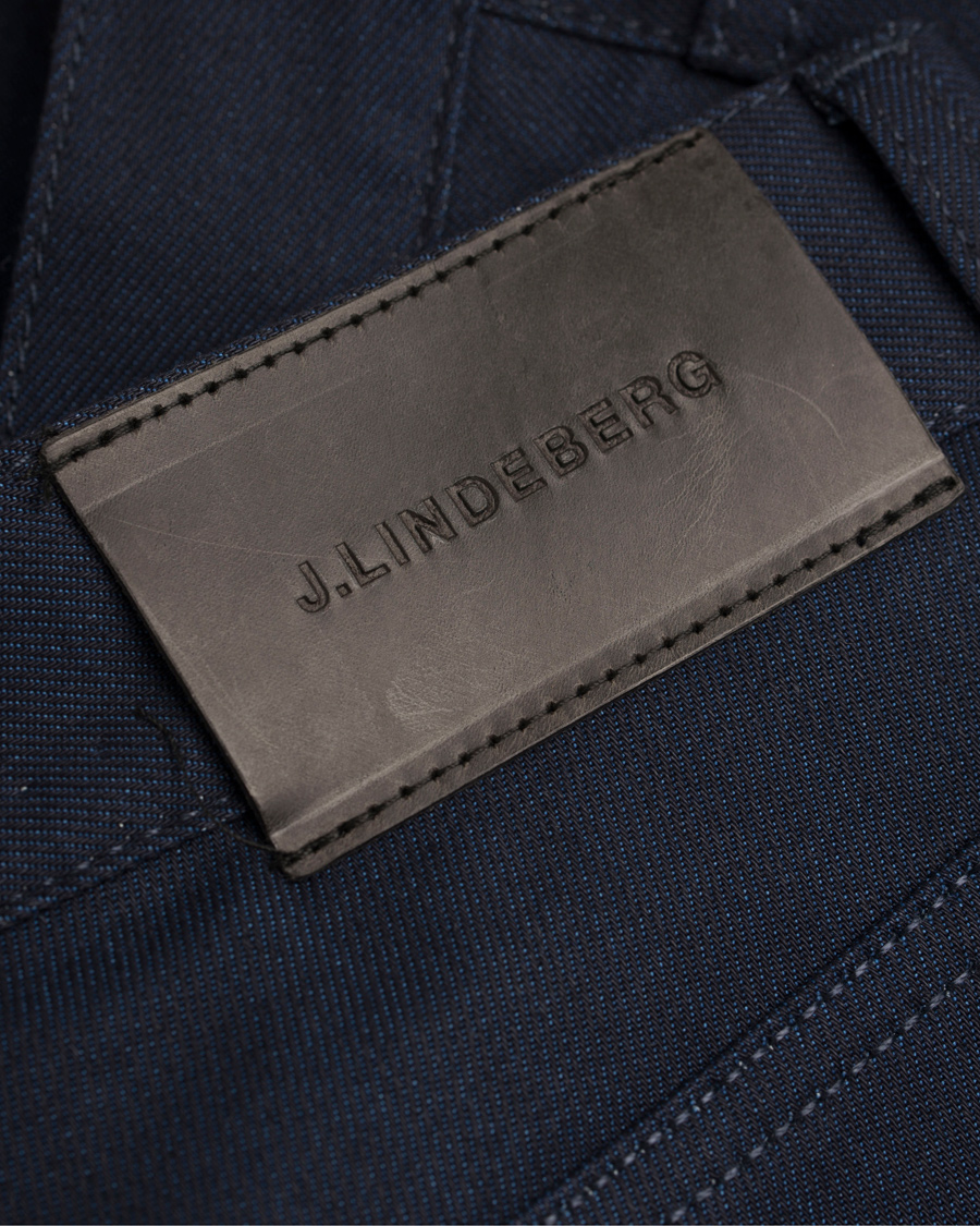 Heren | Jeans | J.Lindeberg | Jay Sattled Jeans Dark Blue