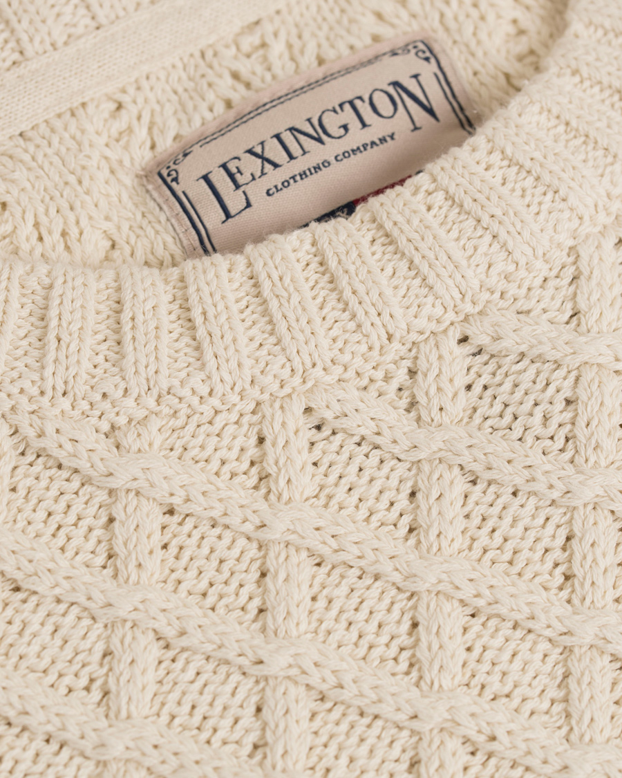 Heren | Truien | Lexington | Huxley Sweatshirt Shell White