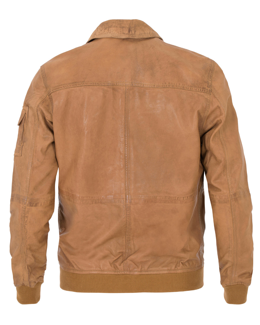 Heren | Jassen | Lexington | Layton Pilot Leather Jacket Cognac