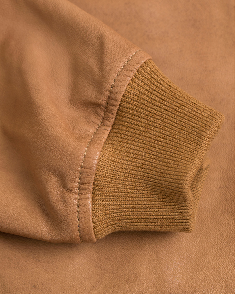 Heren | Jassen | Lexington | Layton Pilot Leather Jacket Cognac