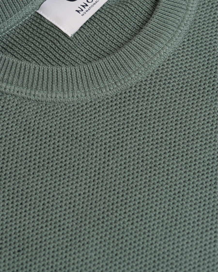 Heren | Truien | NN07 | Hubert Knit Green Washed