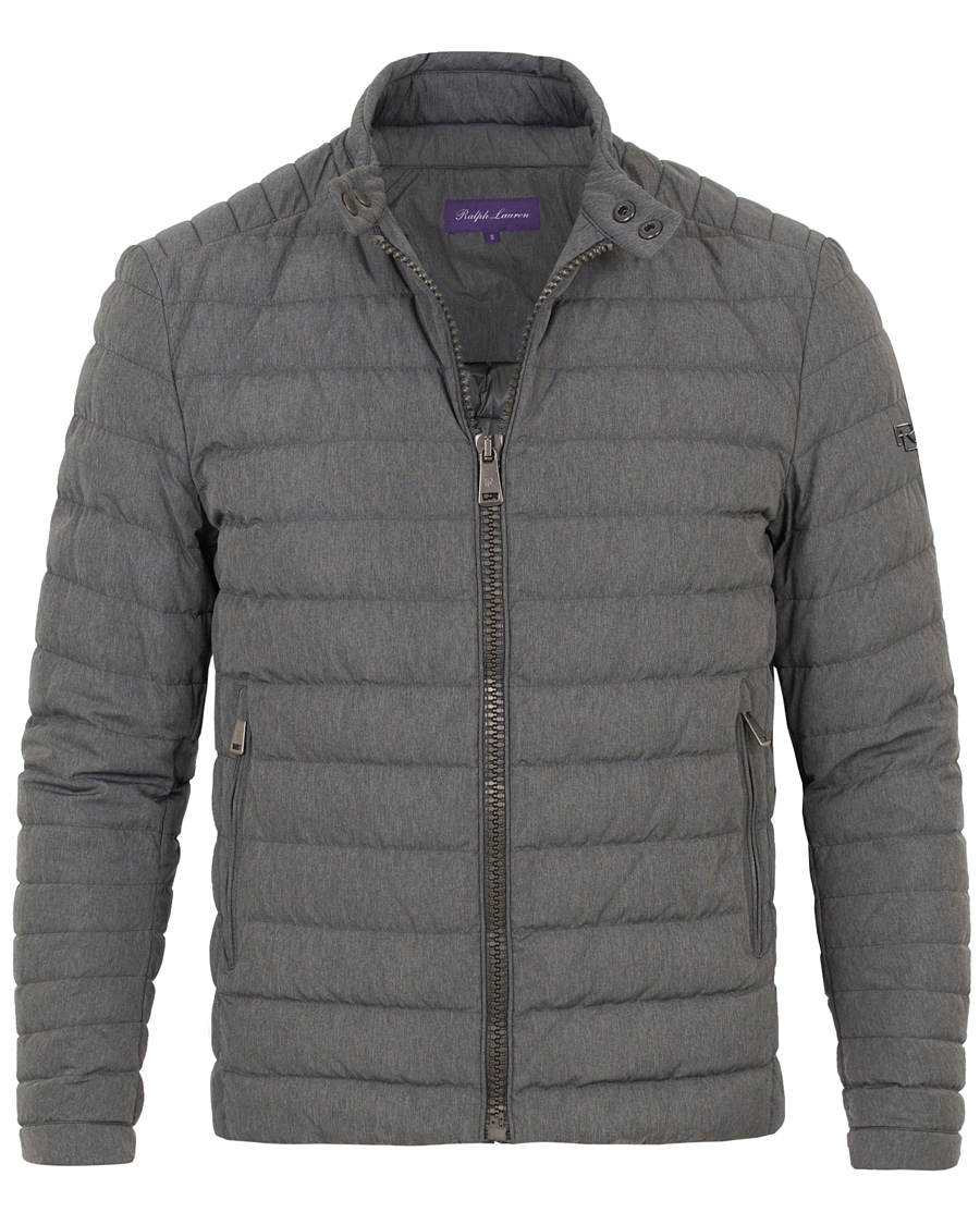 Heren | Jassen | Ralph Lauren Purple Label | Lawton Jacket Steel Grey Melange