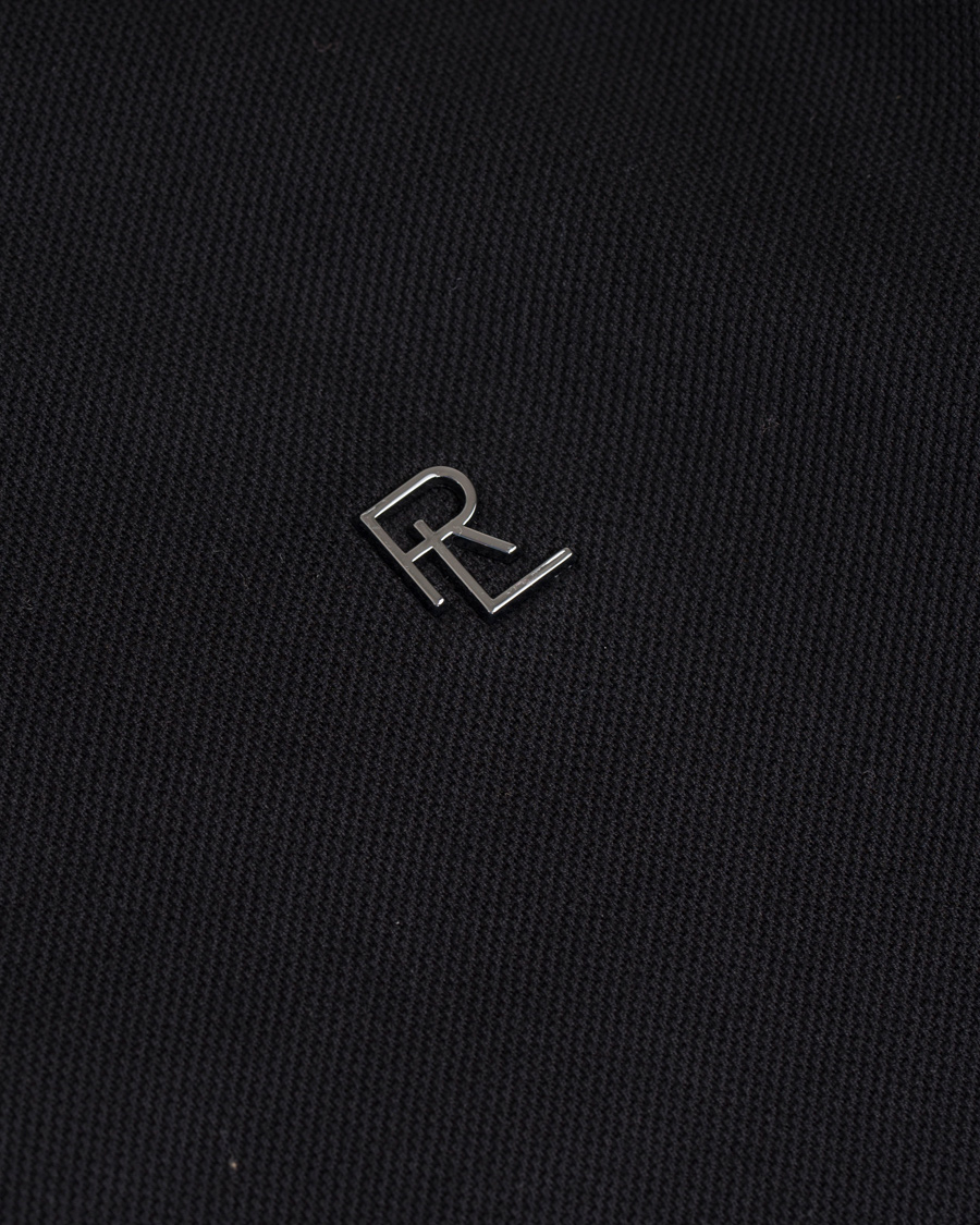 Heren | Polo's | Ralph Lauren Purple Label | Active Pique Polo Black