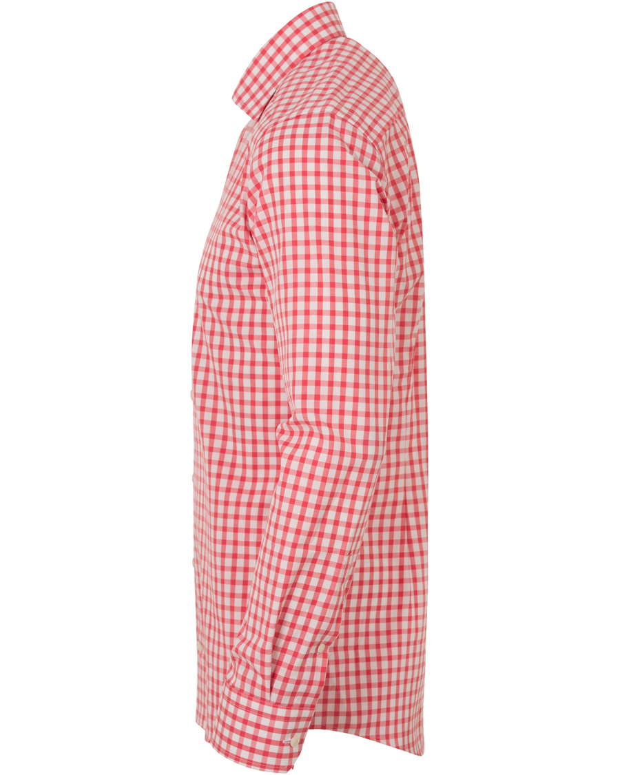 Heren | Overhemden | Eton | Slim Fit Signature Twill Check Shirt Red