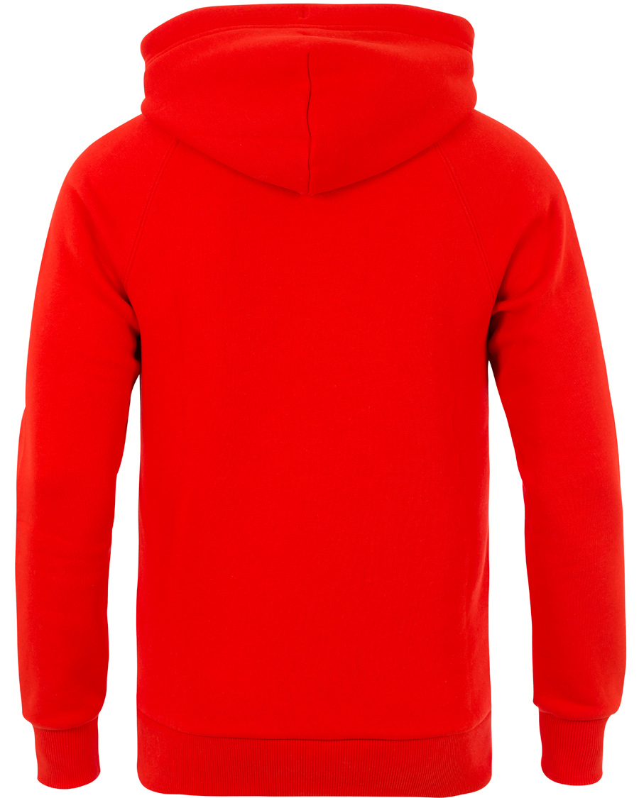 Heren | Truien | Peak Performance | Logo Hoodie Racing Red