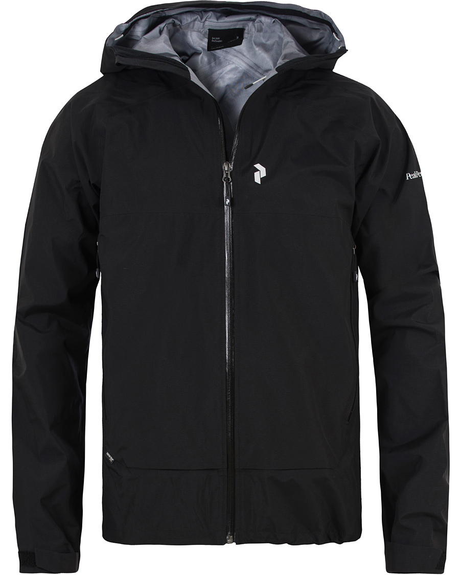 Heren | Jassen | Peak Performance | Stark Shell Hooded Jacket Black
