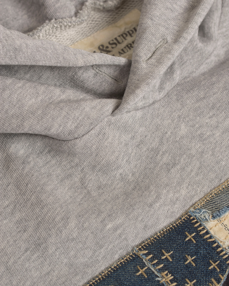 Heren | Truien | Denim & Supply Ralph Lauren | Popover Flag Hood Grey