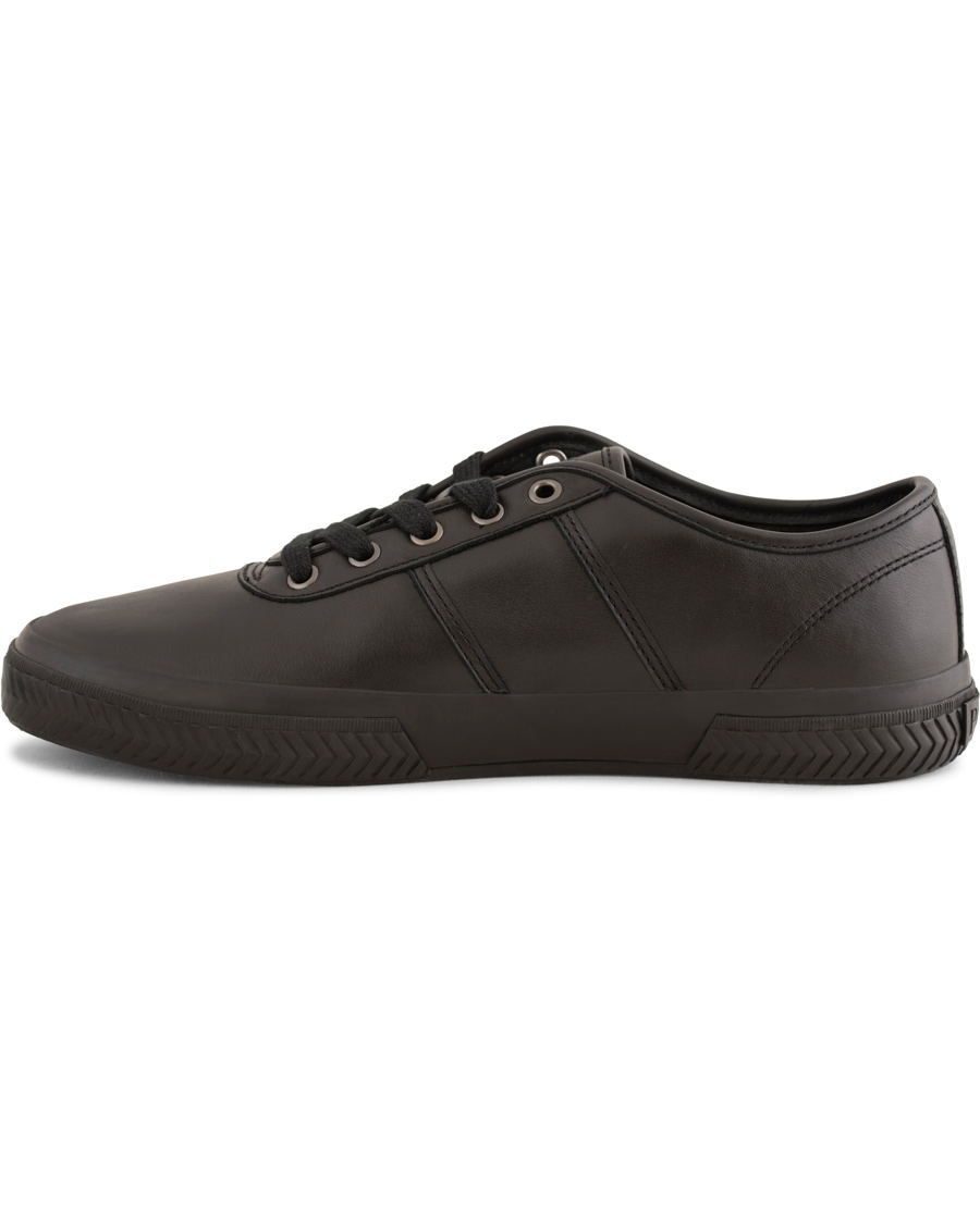 Heren | Polo Ralph Lauren Tyrian Calf Sneaker Black | Polo Ralph Lauren | Tyrian Calf Sneaker Black