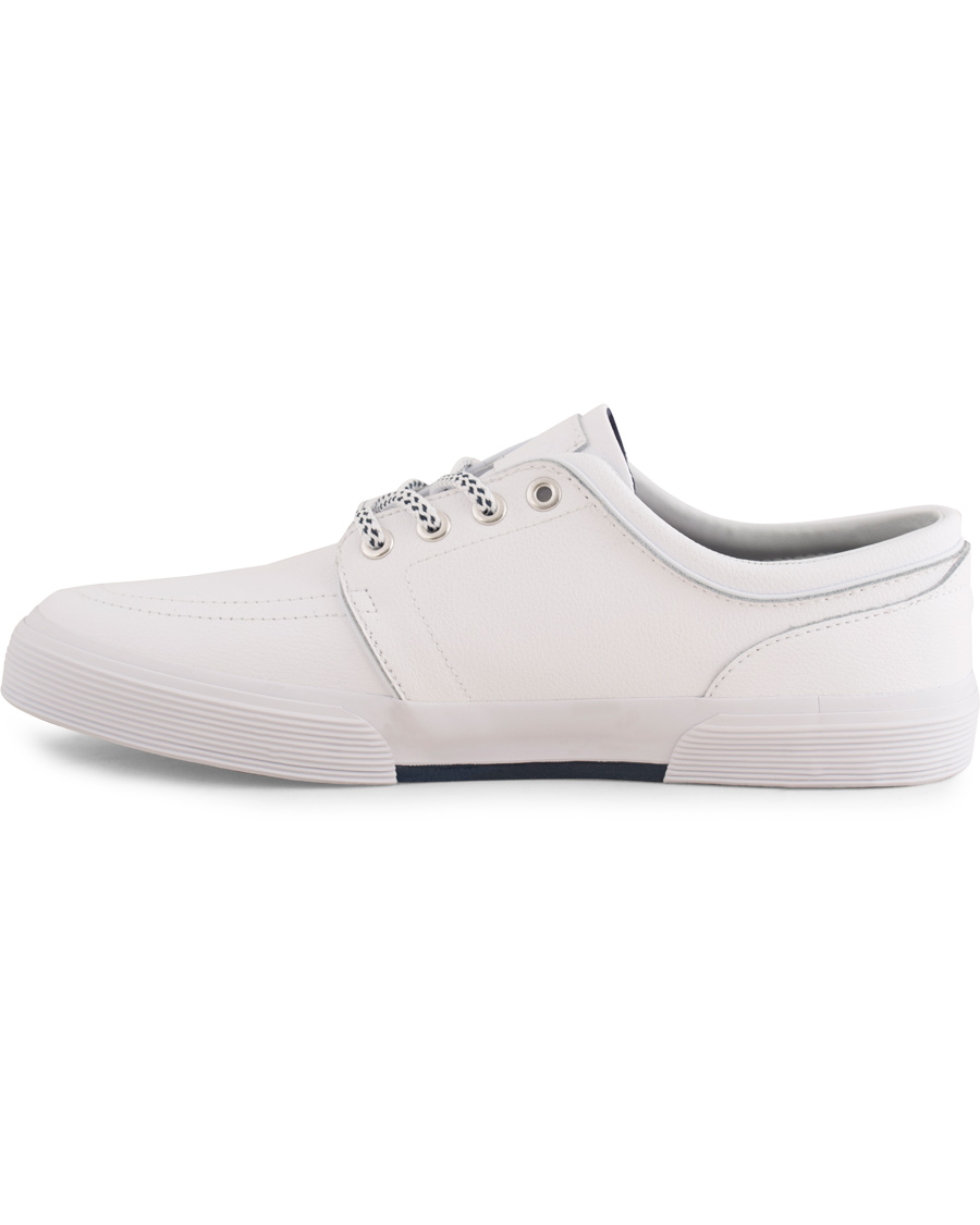 Heren | Polo Ralph Lauren Faxon Low Leather Sneaker White | Polo Ralph Lauren | Faxon Low Leather Sneaker White
