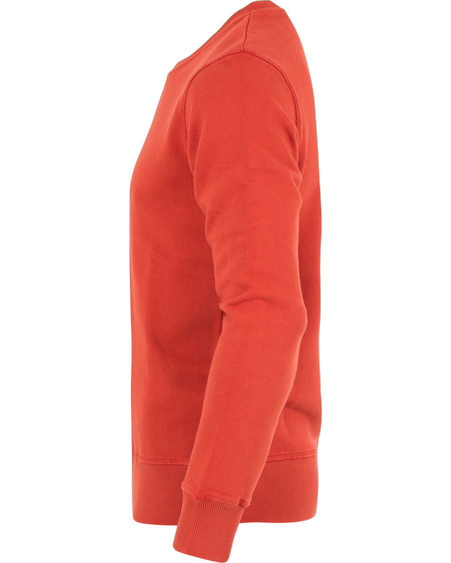 Heren | Truien | Nudie Jeans | Sven Rugged Knitted Crew Neck Blood Red