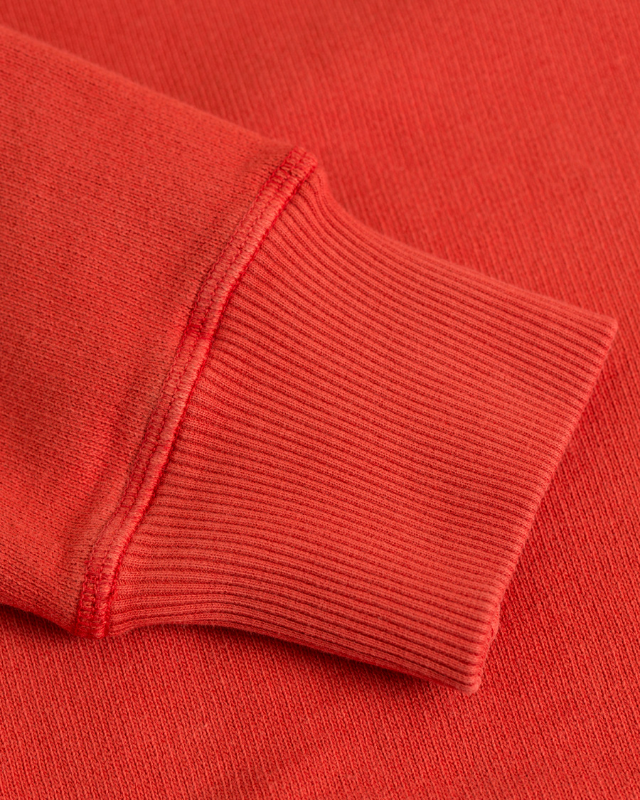 Heren | Truien | Nudie Jeans | Sven Rugged Knitted Crew Neck Blood Red