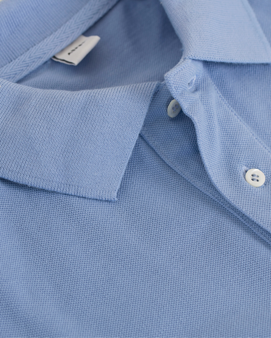 Heren | Polo's | Aspesi | Logo Polo Light Blue