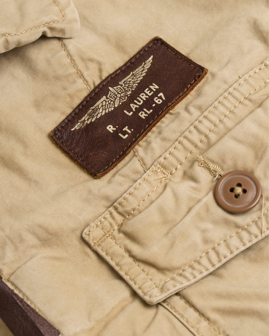 Heren | Jassen | Polo Ralph Lauren | Flight Jacket Gallery Tan