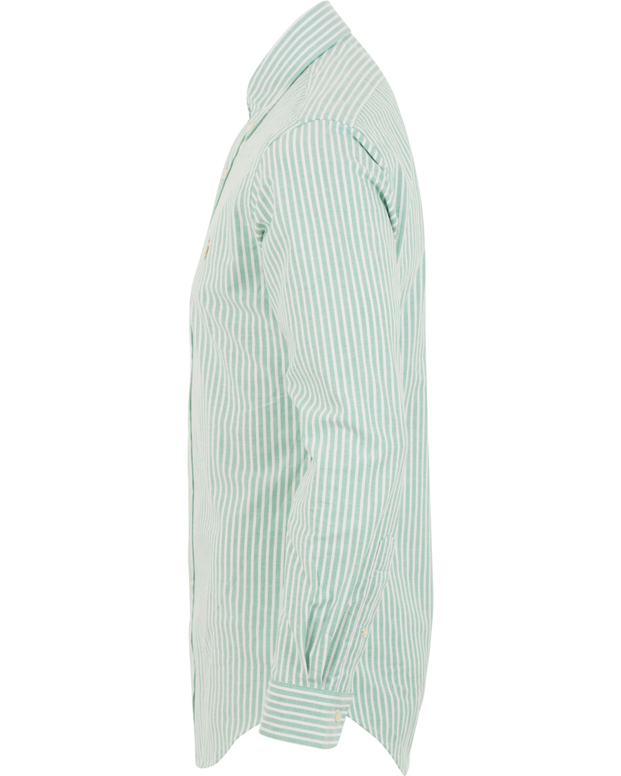 Heren | Overhemden | Polo Ralph Lauren | Slim Fit Oxford Stretch Stripe Shirt Green/White