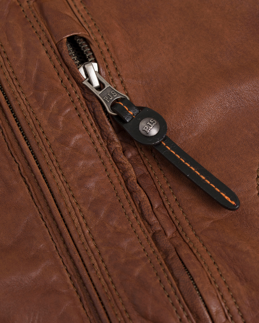Heren | Jassen | Parajumpers | Brigadier Leather Jacket Cognac