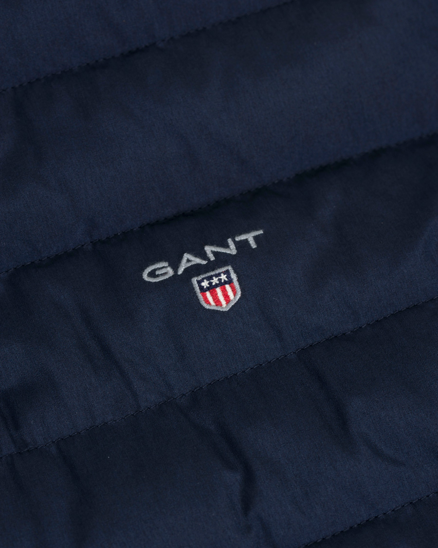 Heren | Jassen | GANT | Summer Cloud Vest Marine