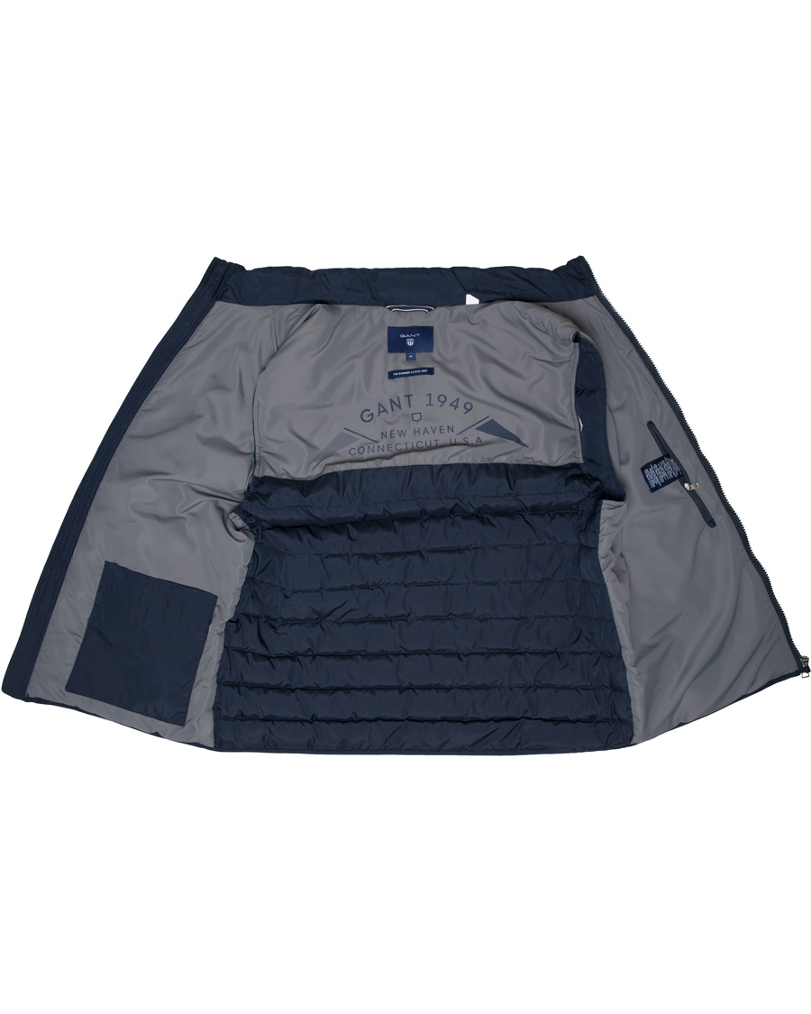Heren | Jassen | GANT | Summer Cloud Vest Marine