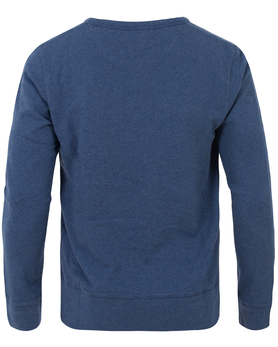 Heren | Truien | GANT | New Haven Sweatshirt Blue Melange