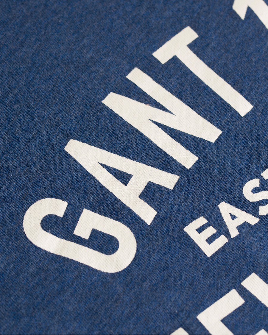 Heren | Truien | GANT | New Haven Sweatshirt Blue Melange