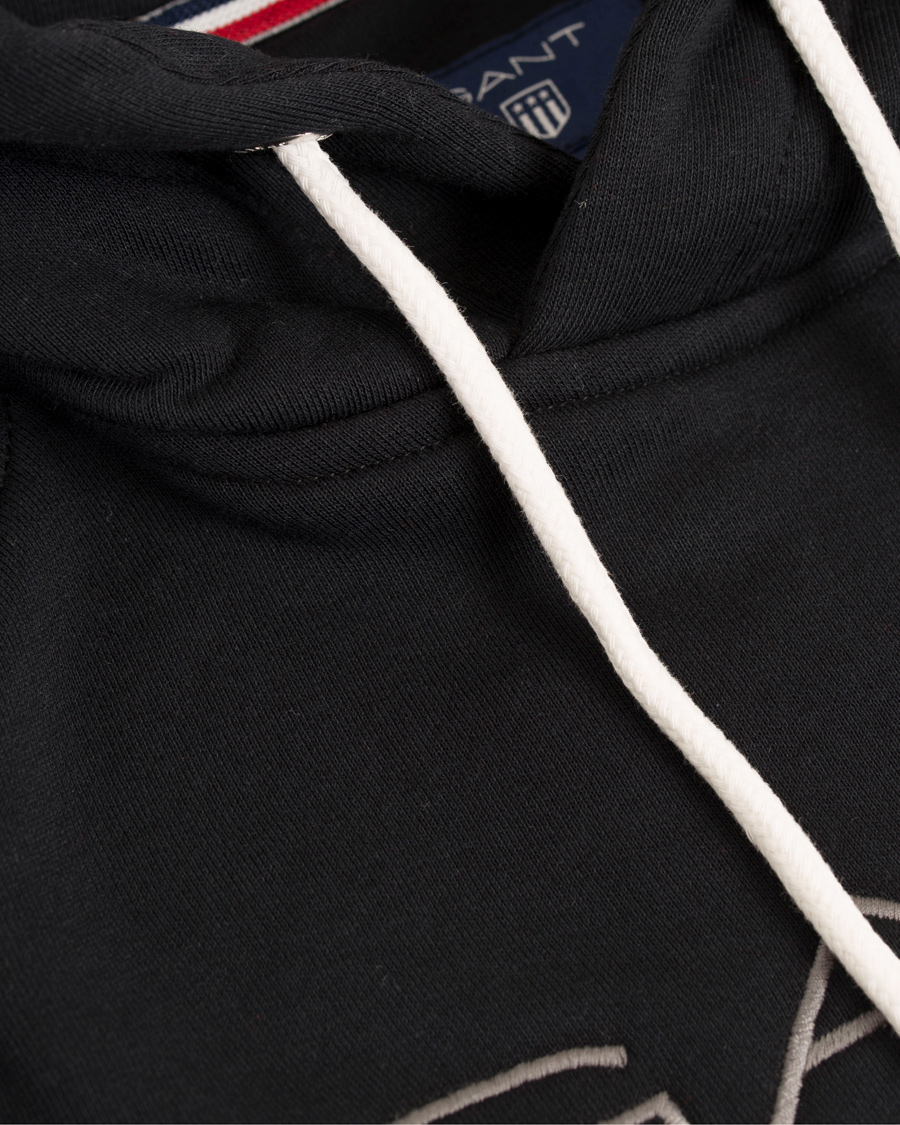 Heren | Truien | GANT | Shield Sweat Hoodie Black