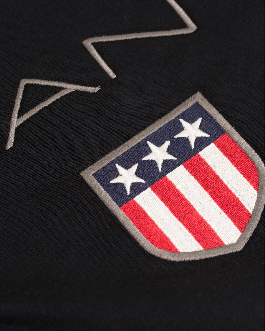 Heren | Truien | GANT | Shield Sweat Hoodie Black