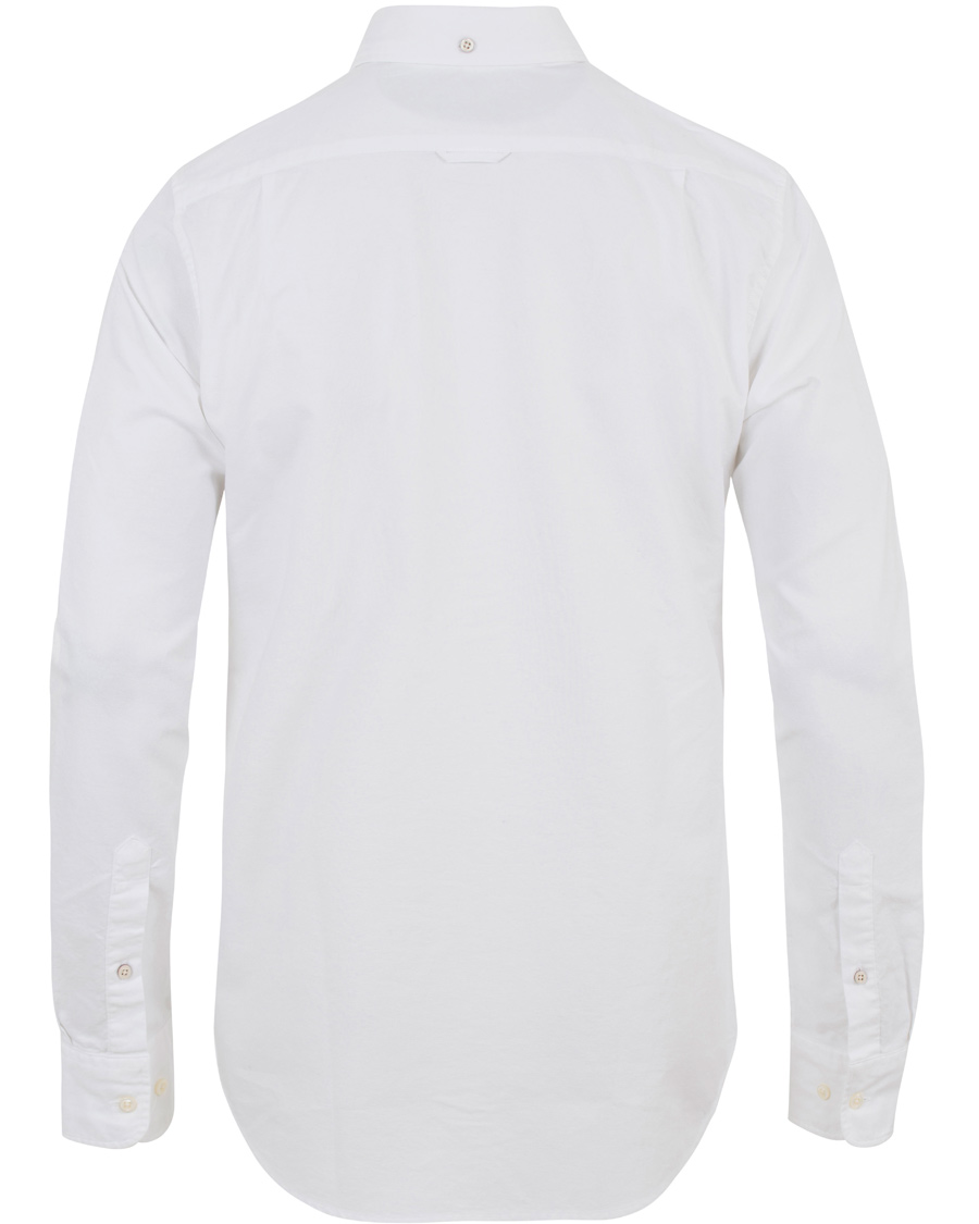 Heren | Overhemden | GANT | Fitted Body Oxford Shirt White