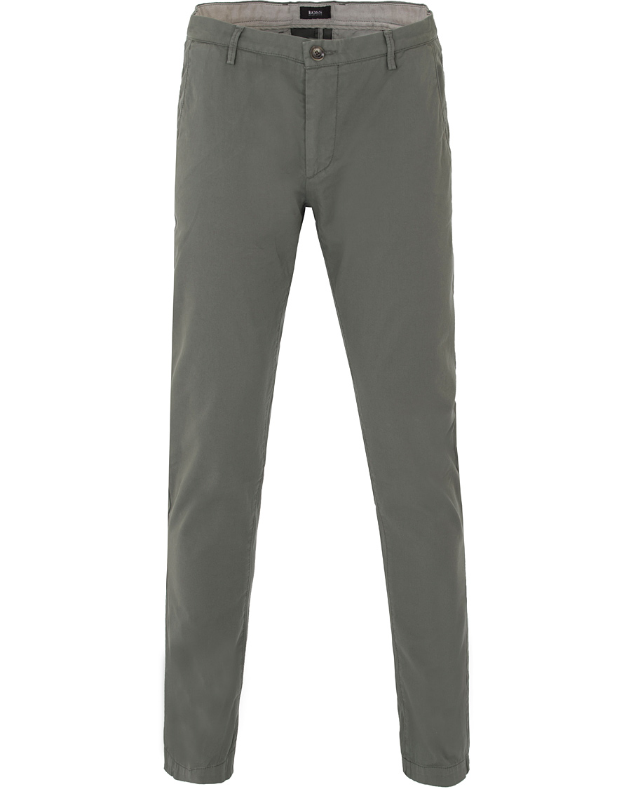 Heren | Broeken | BOSS BLACK | BOSS Rice 3D Chinos Green