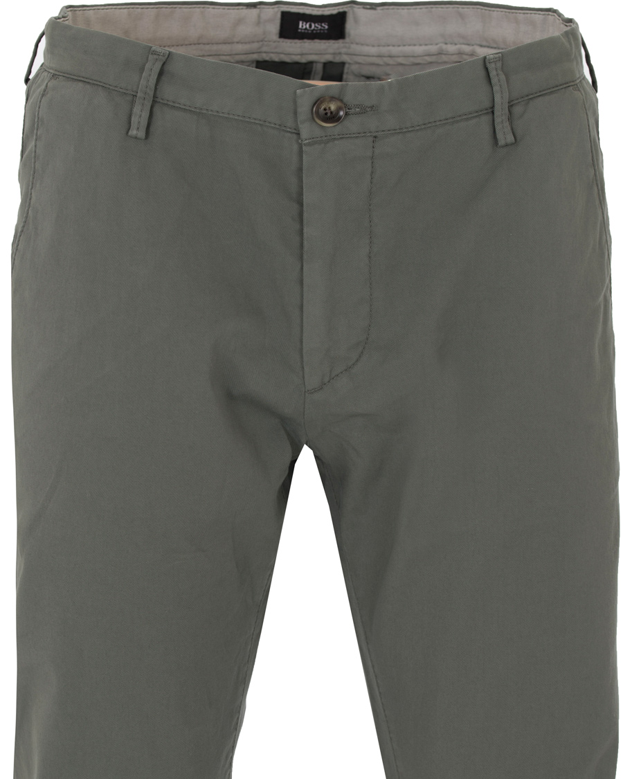 Heren | Broeken | BOSS BLACK | BOSS Rice 3D Chinos Green