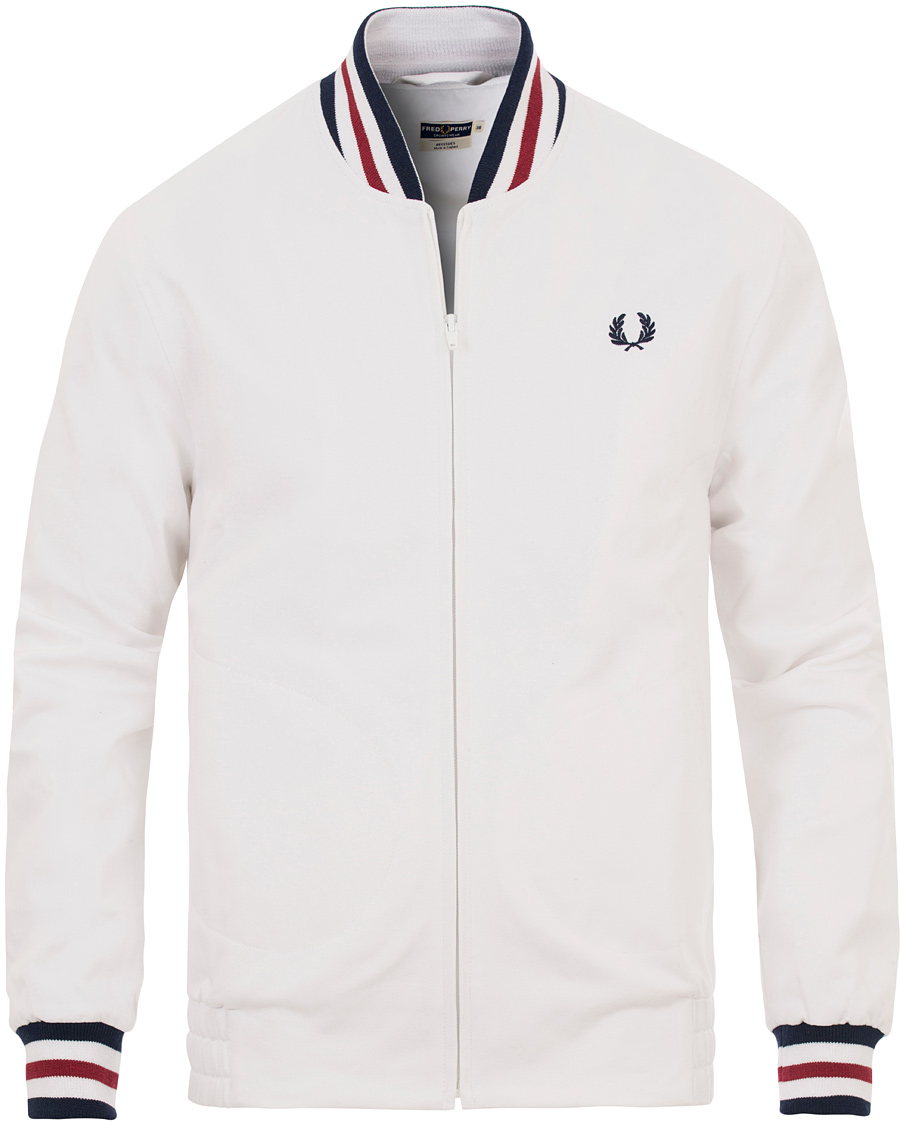 Heren | Jassen | Fred Perry Reissues | Twin Tip Bomber Jacket White