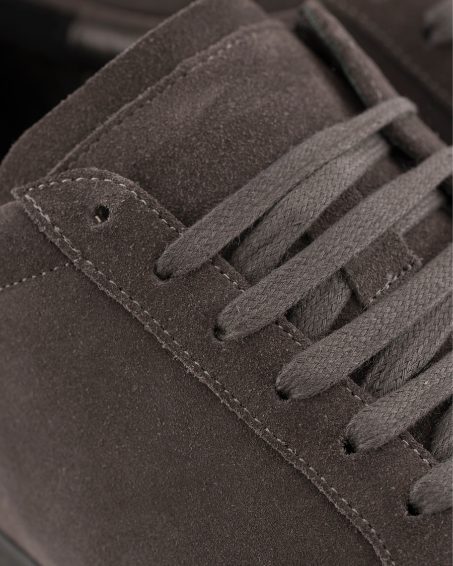 Heren | Tiger of Sweden Arne Suede Sneakers Charcoal | Tiger of Sweden | Arne Suede Sneakers Charcoal
