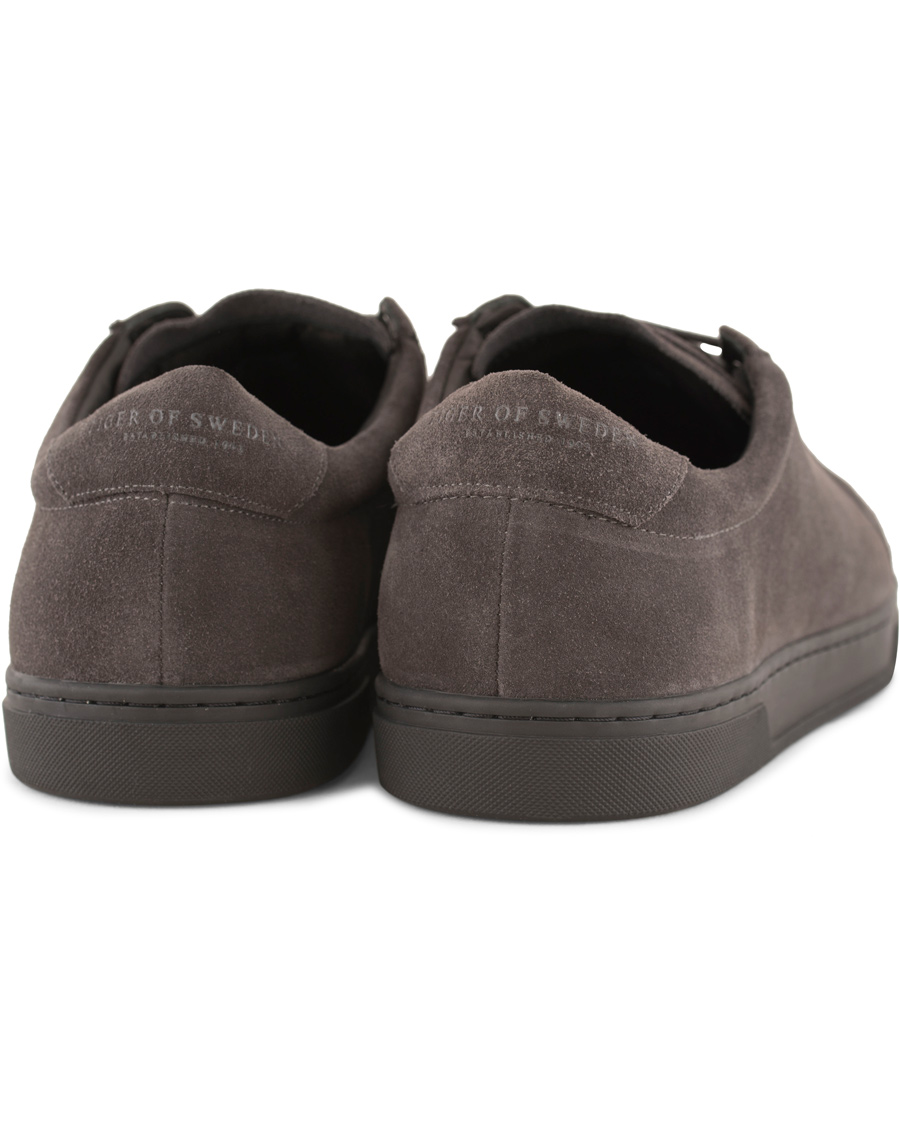 Heren | Tiger of Sweden Arne Suede Sneakers Charcoal | Tiger of Sweden | Arne Suede Sneakers Charcoal