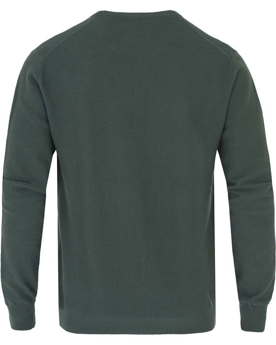 Heren | Truien | Tiger of Sweden | Matias Waffle Crew Neck Nobel Green