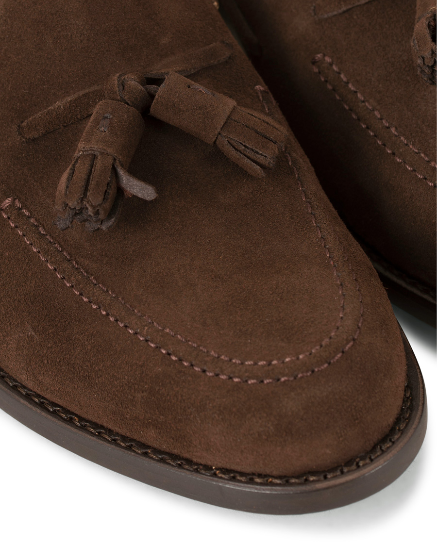 Heren | Morris Avon Tassel Loafer Brown Suede | Morris | Avon Tassel Loafer Brown Suede