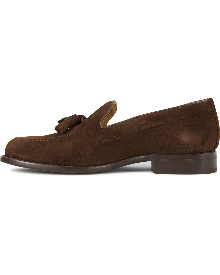 Heren | Morris Avon Tassel Loafer Brown Suede | Morris | Avon Tassel Loafer Brown Suede