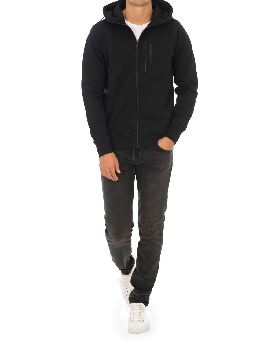 Heren | Truien | Sail Racing | Bowman Full Zip Hood Carbon