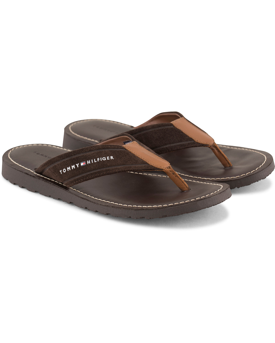 Heren | Tommy Hilfiger Bari 4B Sandal Coffebean | Tommy Hilfiger | Bari 4B Sandal Coffebean