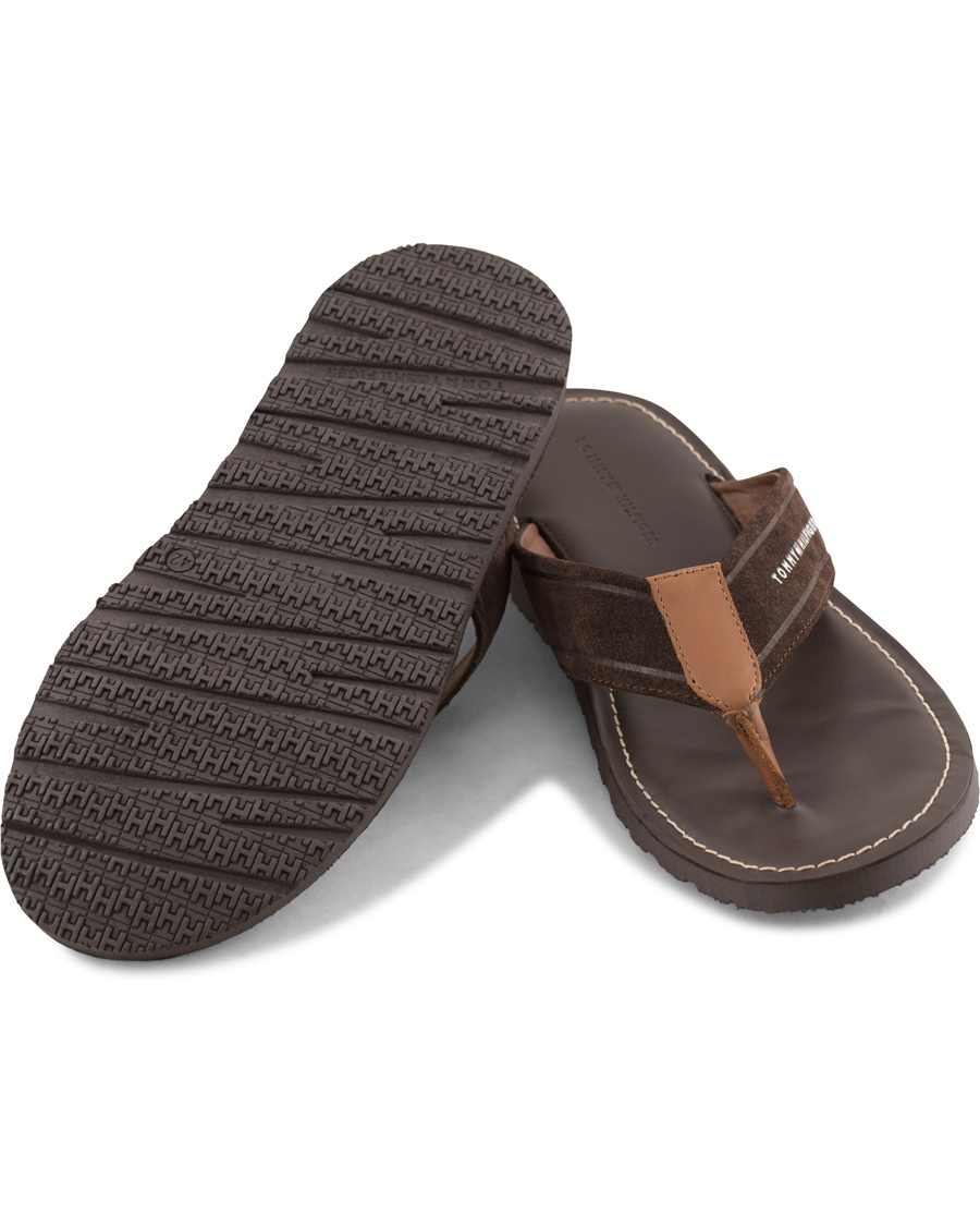Heren | Tommy Hilfiger Bari 4B Sandal Coffebean | Tommy Hilfiger | Bari 4B Sandal Coffebean