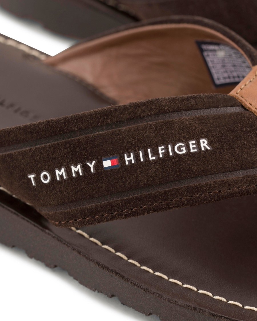 Heren | Tommy Hilfiger Bari 4B Sandal Coffebean | Tommy Hilfiger | Bari 4B Sandal Coffebean