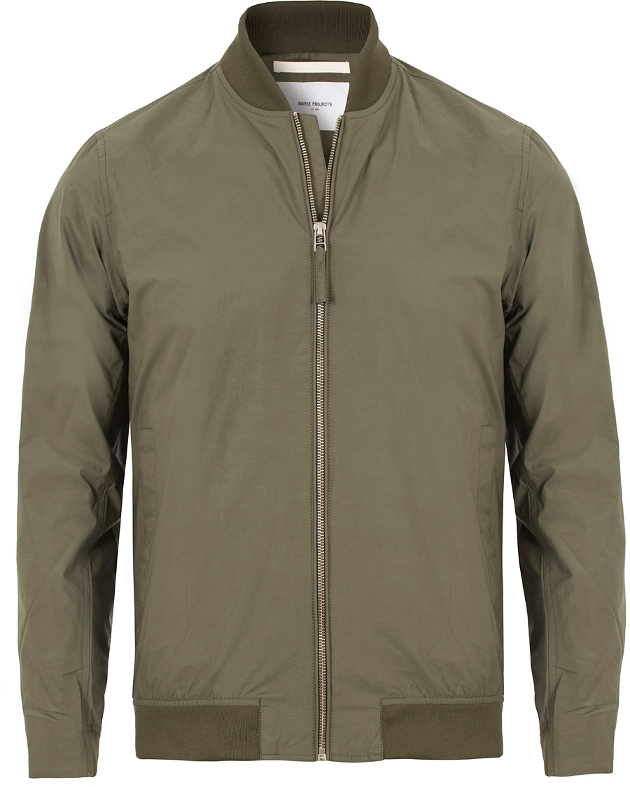 Heren | Jassen | Norse Projects | Ryan Crips Cotton Bomber Dried Olive
