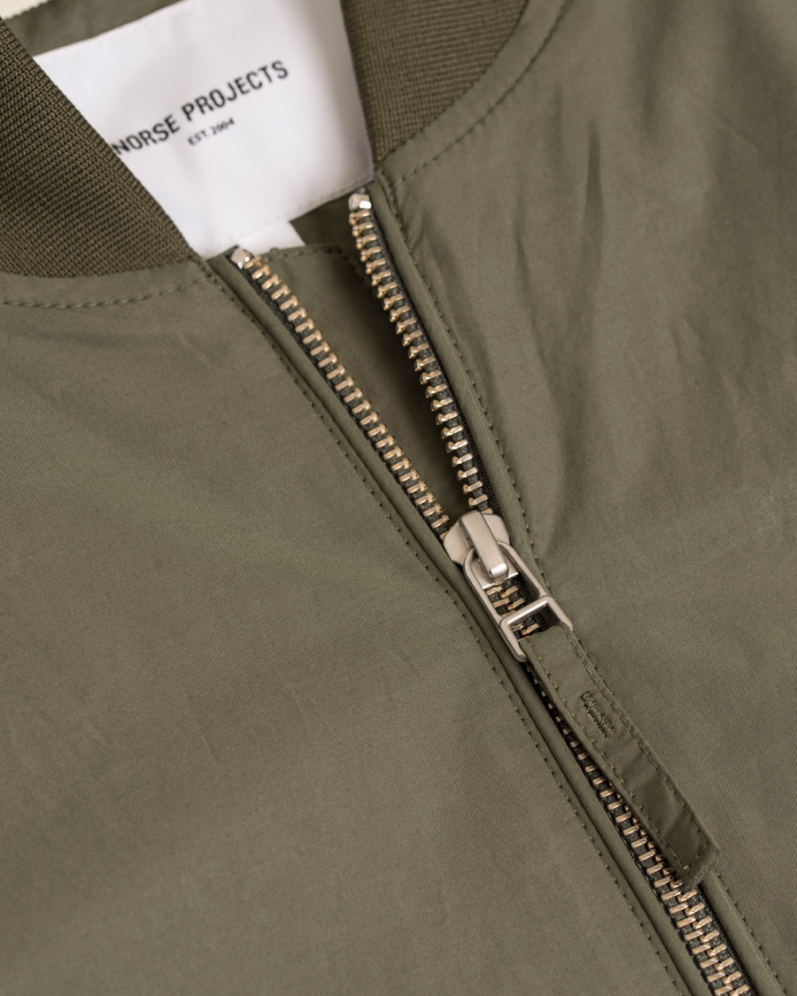 Heren | Jassen | Norse Projects | Ryan Crips Cotton Bomber Dried Olive