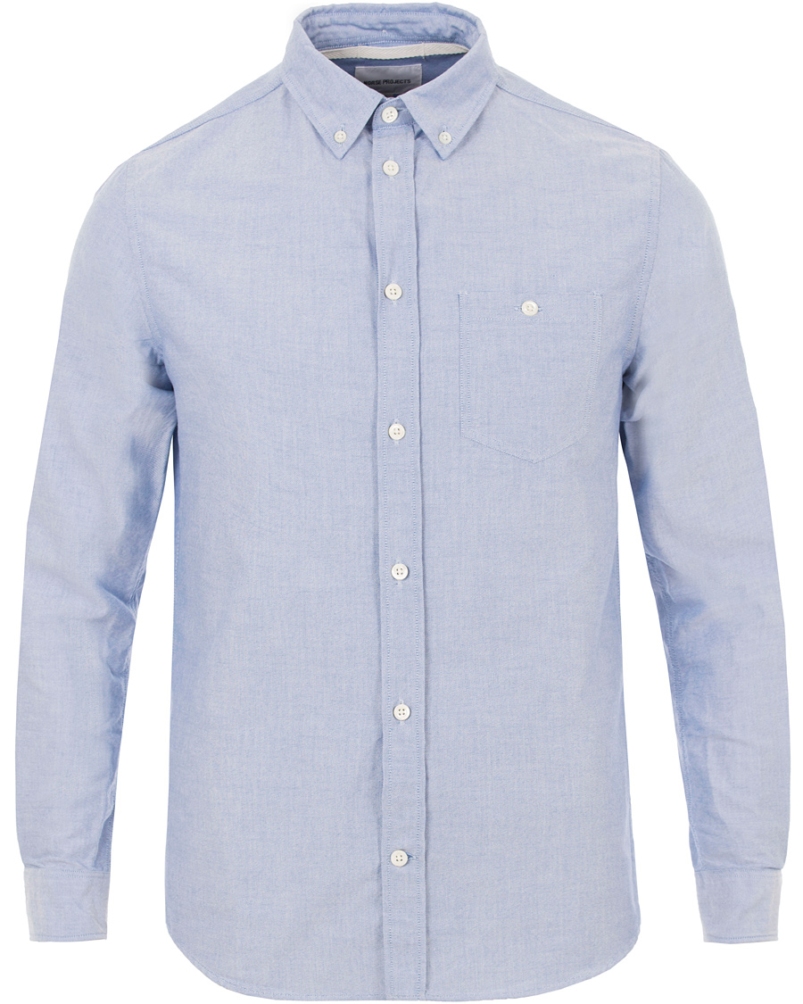 Heren | Overhemden | Norse Projects | Anton Oxford Shirt Blue