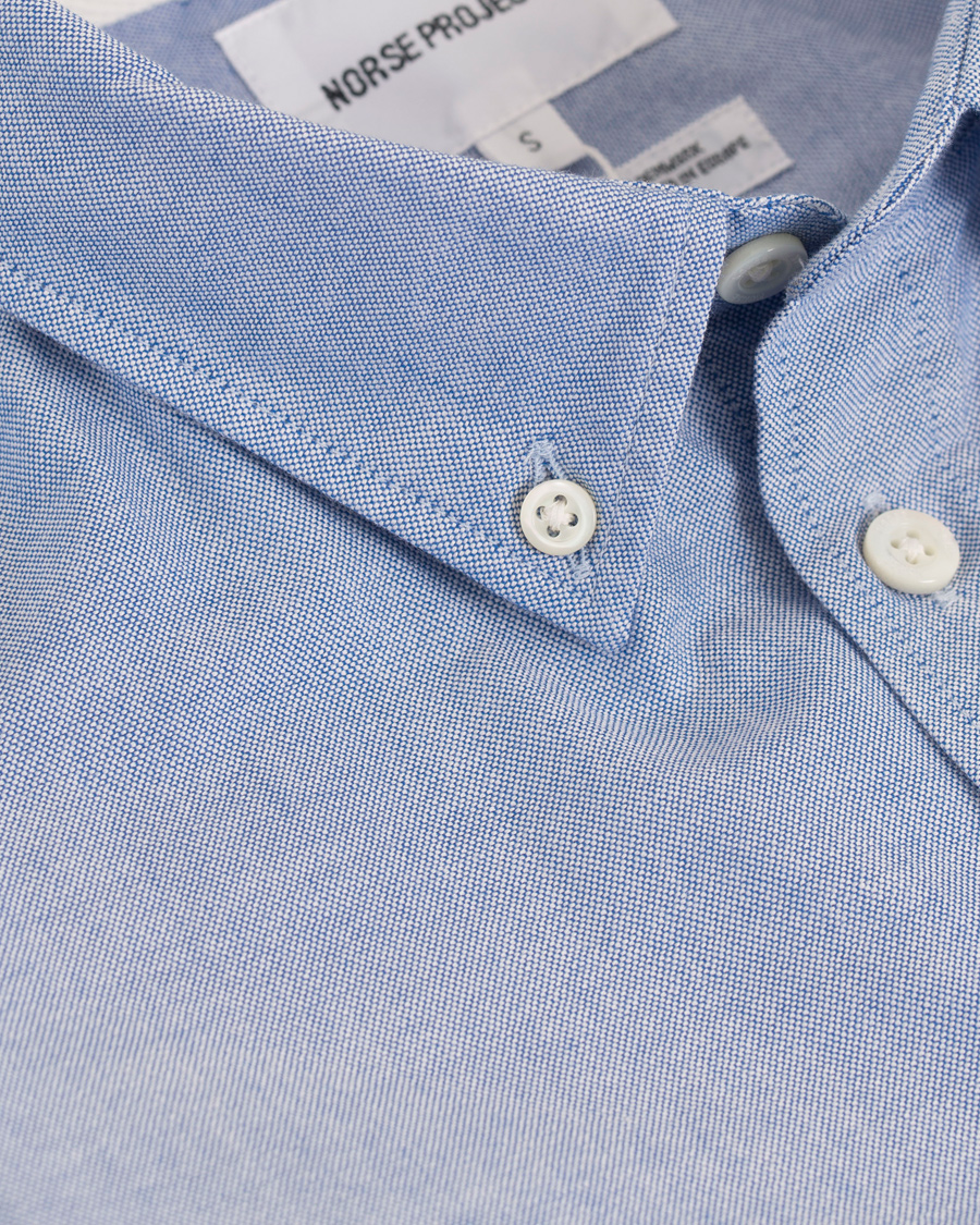 Heren | Overhemden | Norse Projects | Anton Oxford Shirt Blue