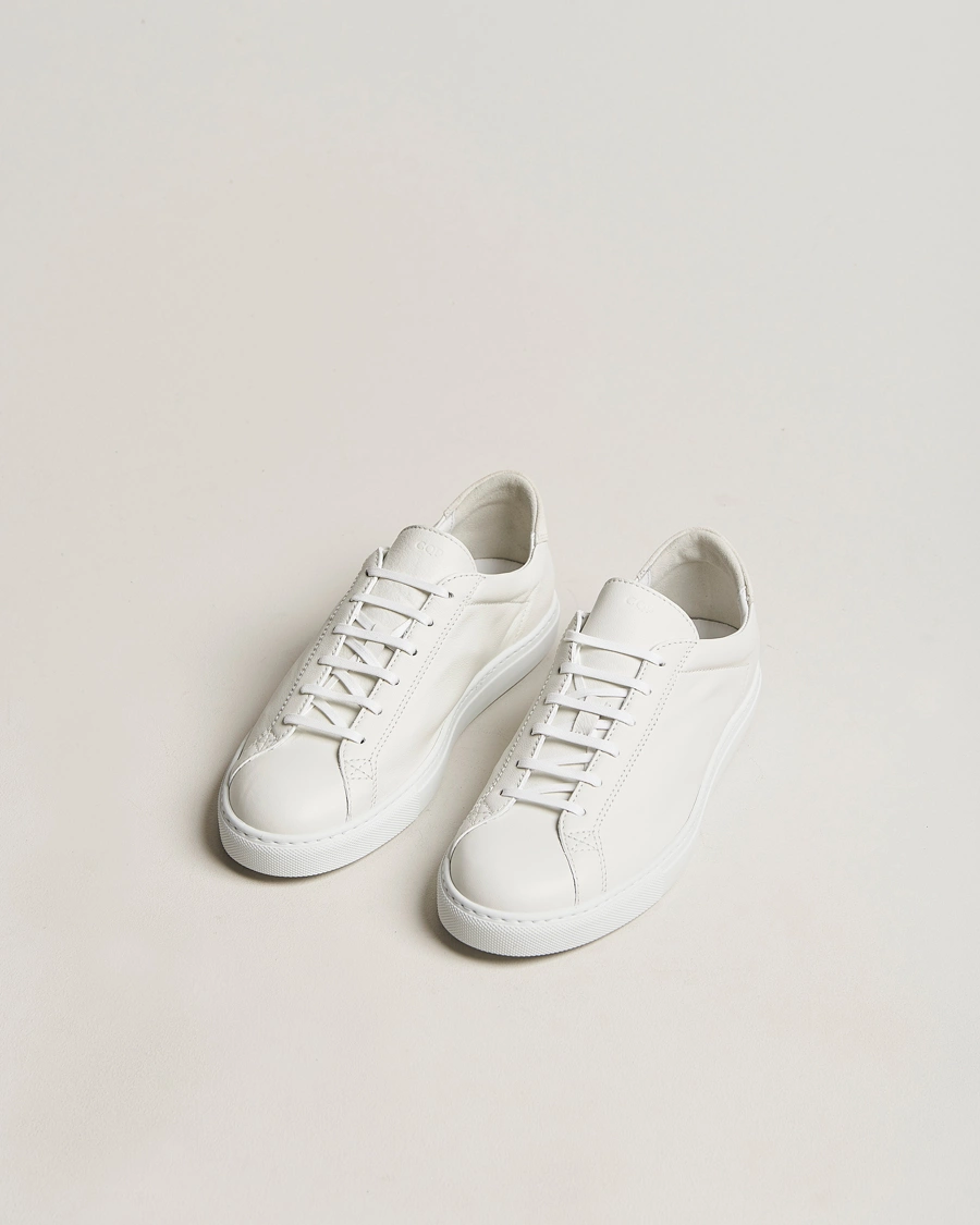 Heren |  | CQP | Racquet Sneaker White Leather