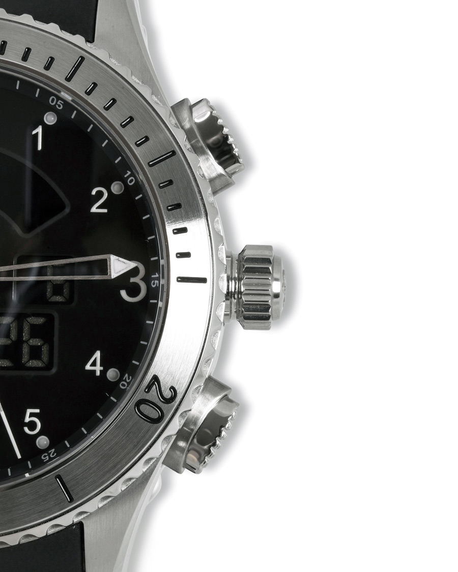 Heren | Sjöö Sandström UTC Skydiver 44,2mm Black and Black Rubber | Sjöö Sandström | UTC Skydiver 44,2mm Black and Black Rubber